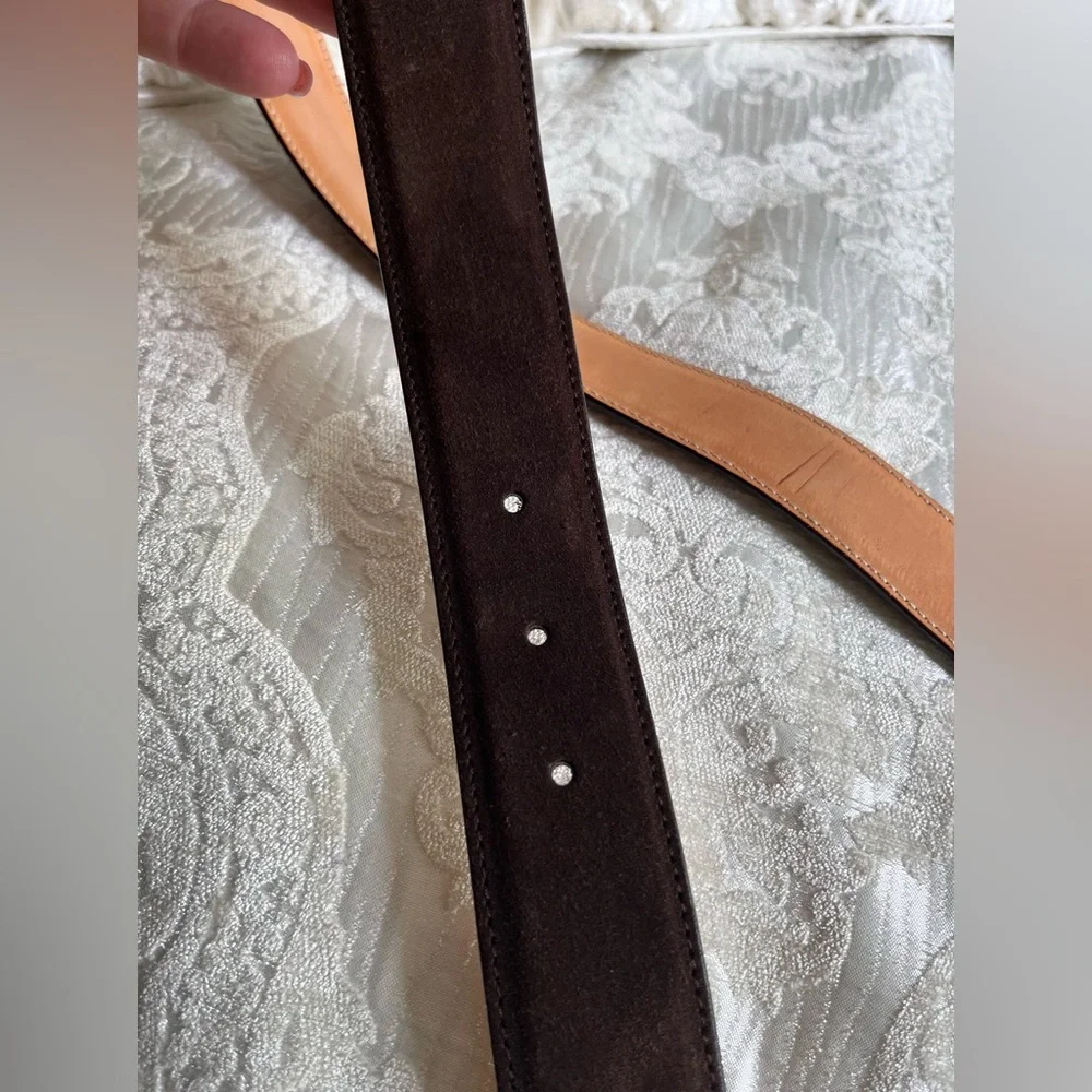 Gucci Suede Belt with Certificate of Authenticity Excellent condition